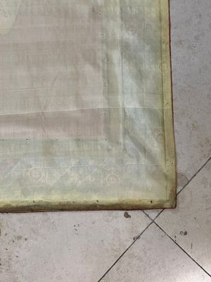 Three Chinese embroidered silk cloths with figural designs, 19/20th C. — 照片 25