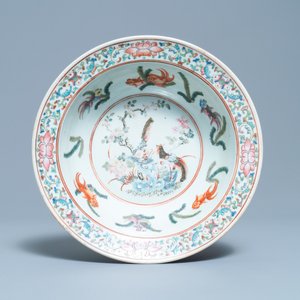 Three Chinese famille rose bowls, 19th C. — photo 2