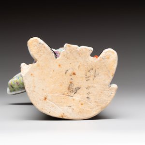 Three Chinese famille rose figures, Cai Yong Xin Zao 蔡永新造 mark, 19/20th C. — photo 19