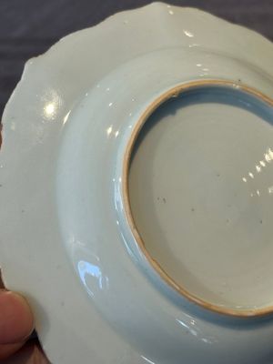 Three Chinese famille rose flower-shaped 'He Xiangu' plates, Yongzheng — photo 13