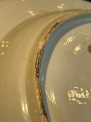 Three Chinese famille rose 'river landscape' dishes, Qianlong — foto 23