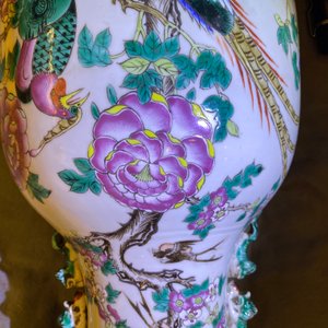 Three Chinese famille rose vases, 19th C. — photo 31