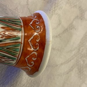 Three Chinese famille verte bottle vases, Kangxi — photo 11