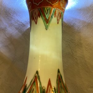 Three Chinese famille verte bottle vases, Kangxi — photo 15
