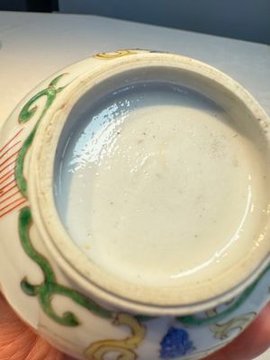Three Chinese famille verte rosewater sprinklers, Kangxi — foto 13