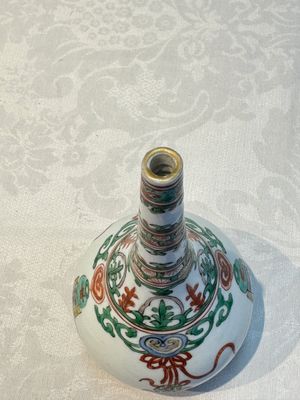 Three Chinese famille verte rosewater sprinklers, Kangxi — foto 20