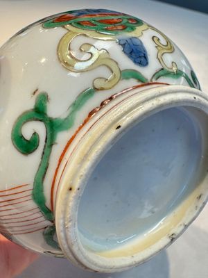 Three Chinese famille verte rosewater sprinklers, Kangxi — foto 23