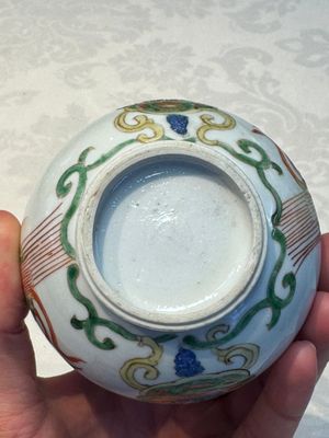 Three Chinese famille verte rosewater sprinklers, Kangxi — foto 10