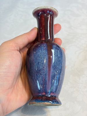 Three Chinese flambé-glazed vases, 20th C. — photo 11