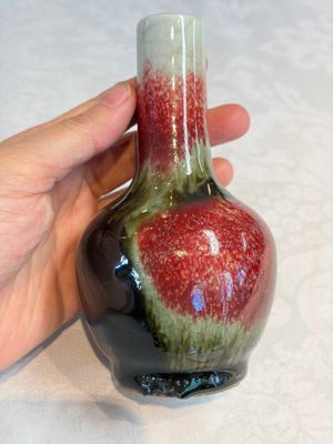 Three Chinese flambé-glazed vases, 20th C. — photo 3