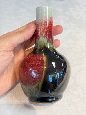 Three Chinese flambé-glazed vases, 20th C. — photo 4