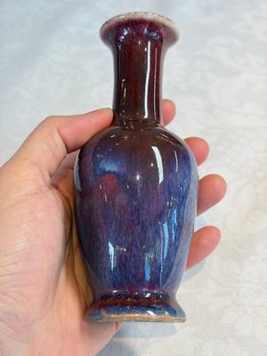 Three Chinese flambé-glazed vases, 20th C. — photo 10