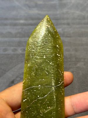 Three Chinese green nephrite jade ceremonial blades, possibly Shang, 12th C. B.C. — 照片 14