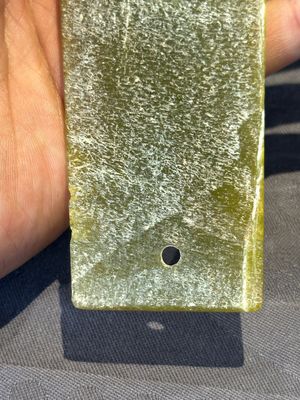Three Chinese green nephrite jade ceremonial blades, possibly Shang, 12th C. B.C. — 照片 23