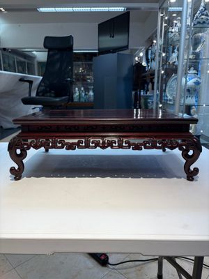 Three Chinese hongmu stands, 19/20th C. — photo 1