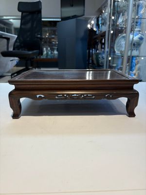 Three Chinese hongmu stands, 19/20th C. — photo 13