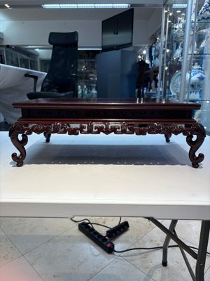 Three Chinese hongmu stands, 19/20th C. — photo 3