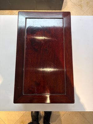 Three Chinese hongmu stands, 19/20th C. — photo 5