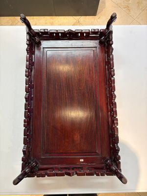 Three Chinese hongmu stands, 19/20th C. — photo 6