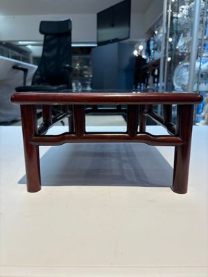 Three Chinese hongmu stands, 19/20th C. — photo 8