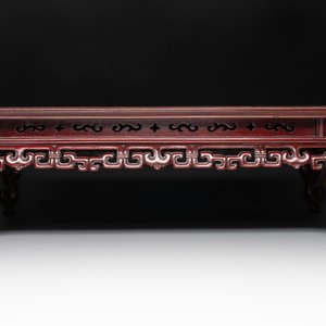 Three Chinese hongmu stands, 19/20th C. — photo 5