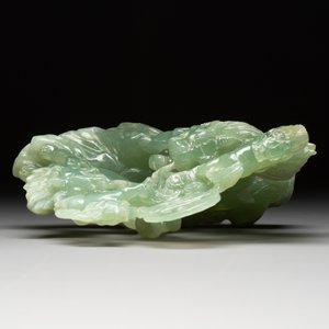 Three Chinese jade carvings, 20th C. — 照片 18