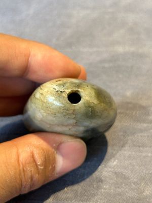 Three Chinese jade snuff bottles, 19/20th C. — foto 14