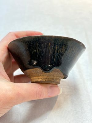 Three Chinese Jian 'hare fur' tea bowls, Song/Yuan — foto 1