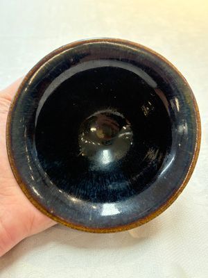 Three Chinese Jian 'hare fur' tea bowls, Song/Yuan — foto 11
