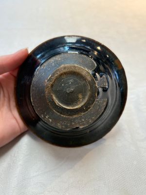 Three Chinese Jian 'hare fur' tea bowls, Song/Yuan — foto 12