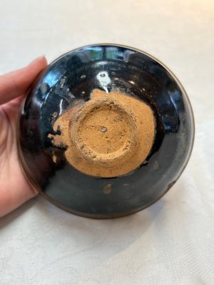 Three Chinese Jian 'hare fur' tea bowls, Song/Yuan — foto 19