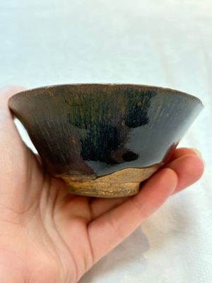 Three Chinese Jian 'hare fur' tea bowls, Song/Yuan — foto 3