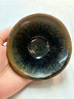 Three Chinese Jian 'hare fur' tea bowls, Song/Yuan — foto 5