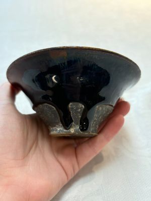 Three Chinese Jian 'hare fur' tea bowls, Song/Yuan — foto 7