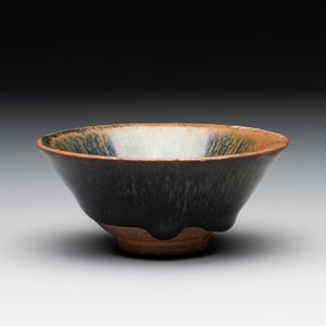 Three Chinese Jian 'hare fur' tea bowls, Song/Yuan — foto 12