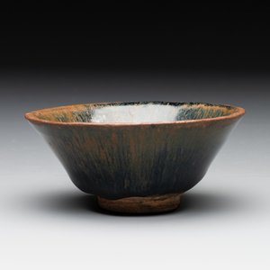 Three Chinese Jian 'hare fur' tea bowls, Song/Yuan — foto 13