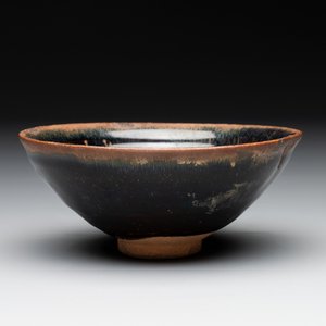 Three Chinese Jian 'hare fur' tea bowls, Song/Yuan — foto 2