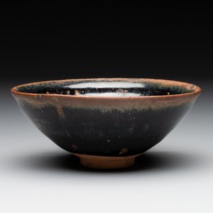 Three Chinese Jian 'hare fur' tea bowls, Song/Yuan — foto 3