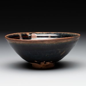 Three Chinese Jian 'hare fur' tea bowls, Song/Yuan — foto 4