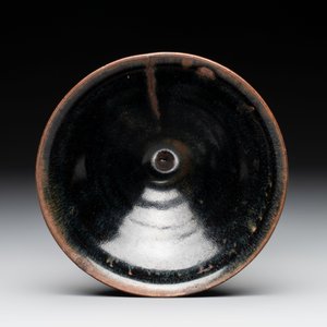 Three Chinese Jian 'hare fur' tea bowls, Song/Yuan — foto 5