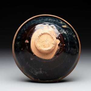Three Chinese Jian 'hare fur' tea bowls, Song/Yuan — foto 6