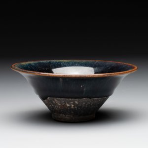 Three Chinese Jian 'hare fur' tea bowls, Song/Yuan — foto 7
