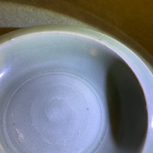 Three Chinese Longquan celadon dishes, Song and Ming — 照片 9