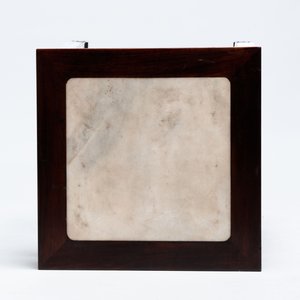 Three Chinese marble-topped hongmu stands, 19/20th C. — photo 9
