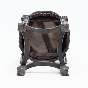 Three Chinese marble-topped hongmu stands, 20th C. — photo 20
