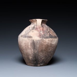 Three Chinese painted pottery jars, Majiayao Yangshao culture, 3/2nd millennium B.C. — 照片 18
