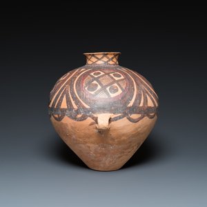 Three Chinese painted pottery jars, Majiayao Yangshao culture, 3/2nd millennium B.C. — 照片 6