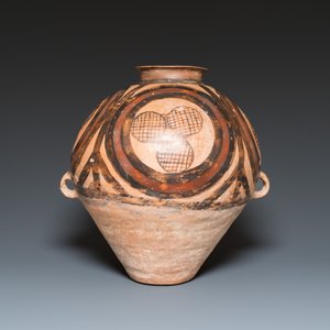 Three Chinese painted pottery jars, Majiayao Yangshao culture, 3rd/2nd millennium b.C. — photo 11
