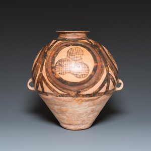Three Chinese painted pottery jars, Majiayao Yangshao culture, 3rd/2nd millennium b.C. — photo 13