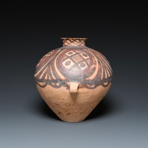Three Chinese painted pottery jars, Majiayao Yangshao culture, 3rd/2nd millennium b.C. — photo 8